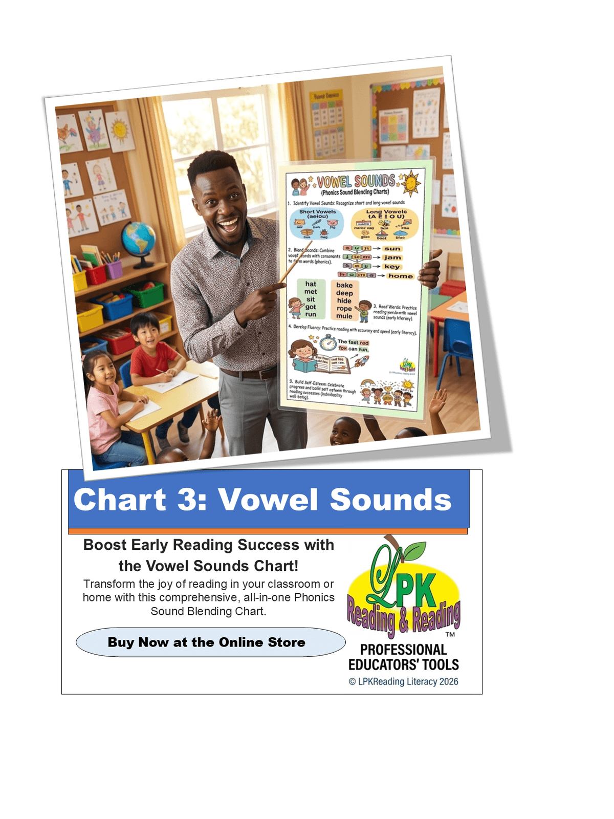 Chart 3: Vowel Sounds