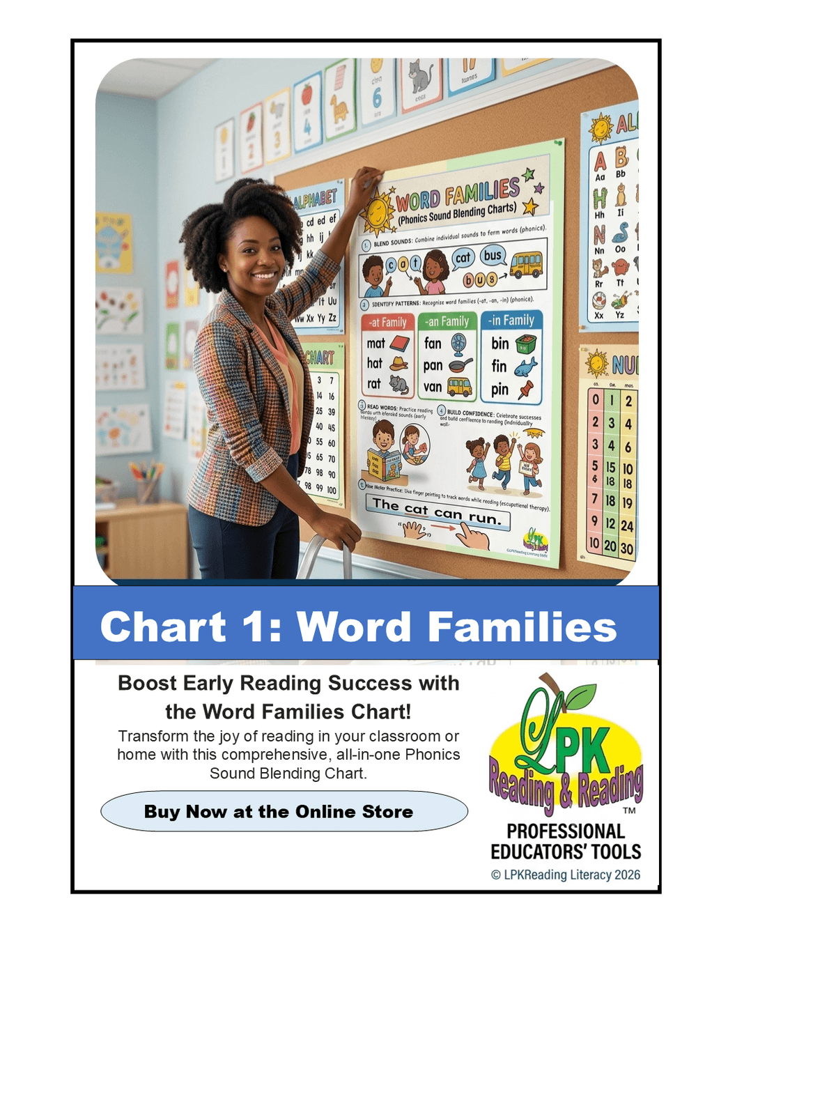 Chart 1: Word Families