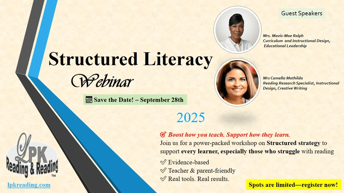🎯 Teach smarter. Help every learner thrive. Join us for a dynamic, science-backed session designed for teachers and parents.