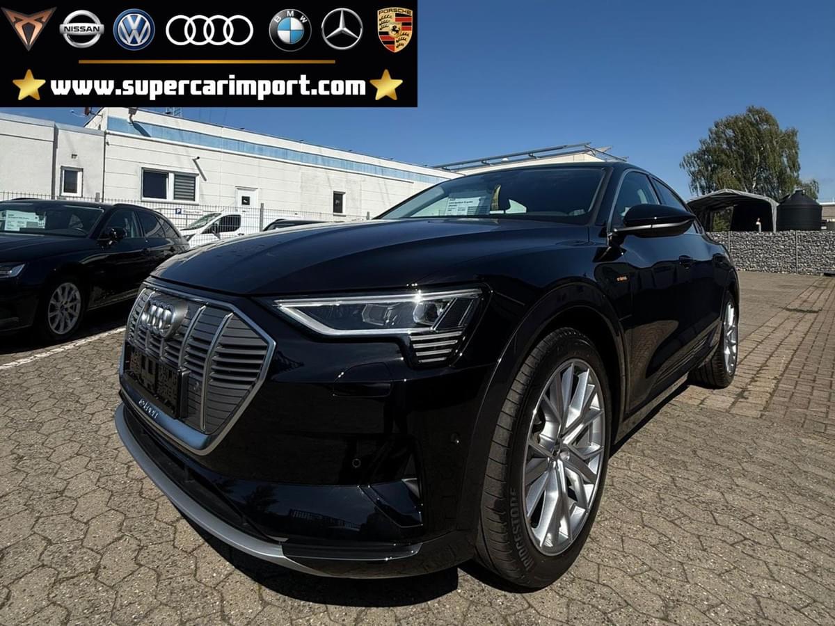 AUDI E-TRON SPORTBACK 55 Quattro – 408 ch – Black Edition – Full Électrique