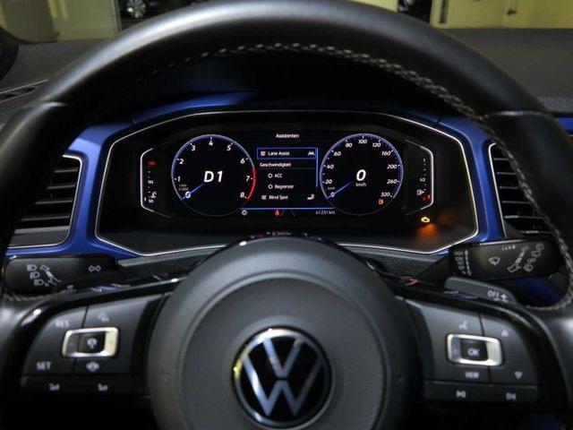 VOLKSWAGEN T-ROC R – 300 CH – 4MOTION – DSG7 – AKRAPOVIČ TITANE – BLEU MÉTALLISÉ
