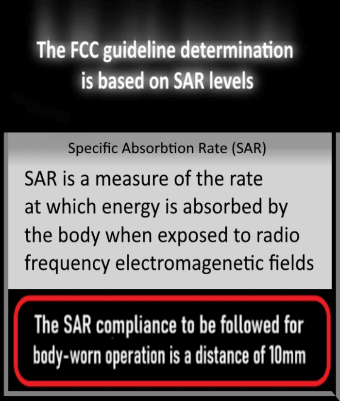 SAR level determination