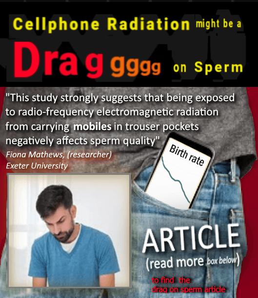 cellphone radiation on sperm