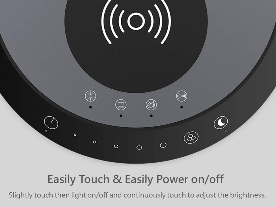(LED-800W) Wireless Charging Desk Lamp