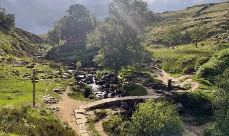 Bronte Bridge West Yorkshire. 