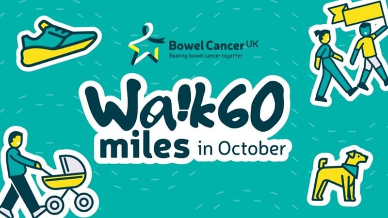 Terry is taking part in the 'Walk 60 Miles in October'
