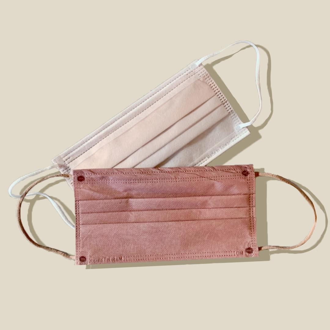 勺日限定 莫蘭迪色醫用口罩