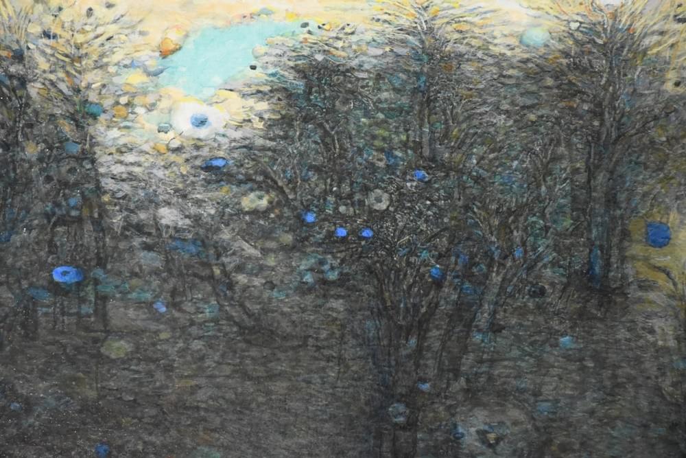 No. 446   雲頂初光_2025年王源林美展入選獎