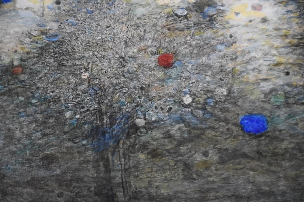 No. 446   雲頂初光_2025年王源林美展入選獎