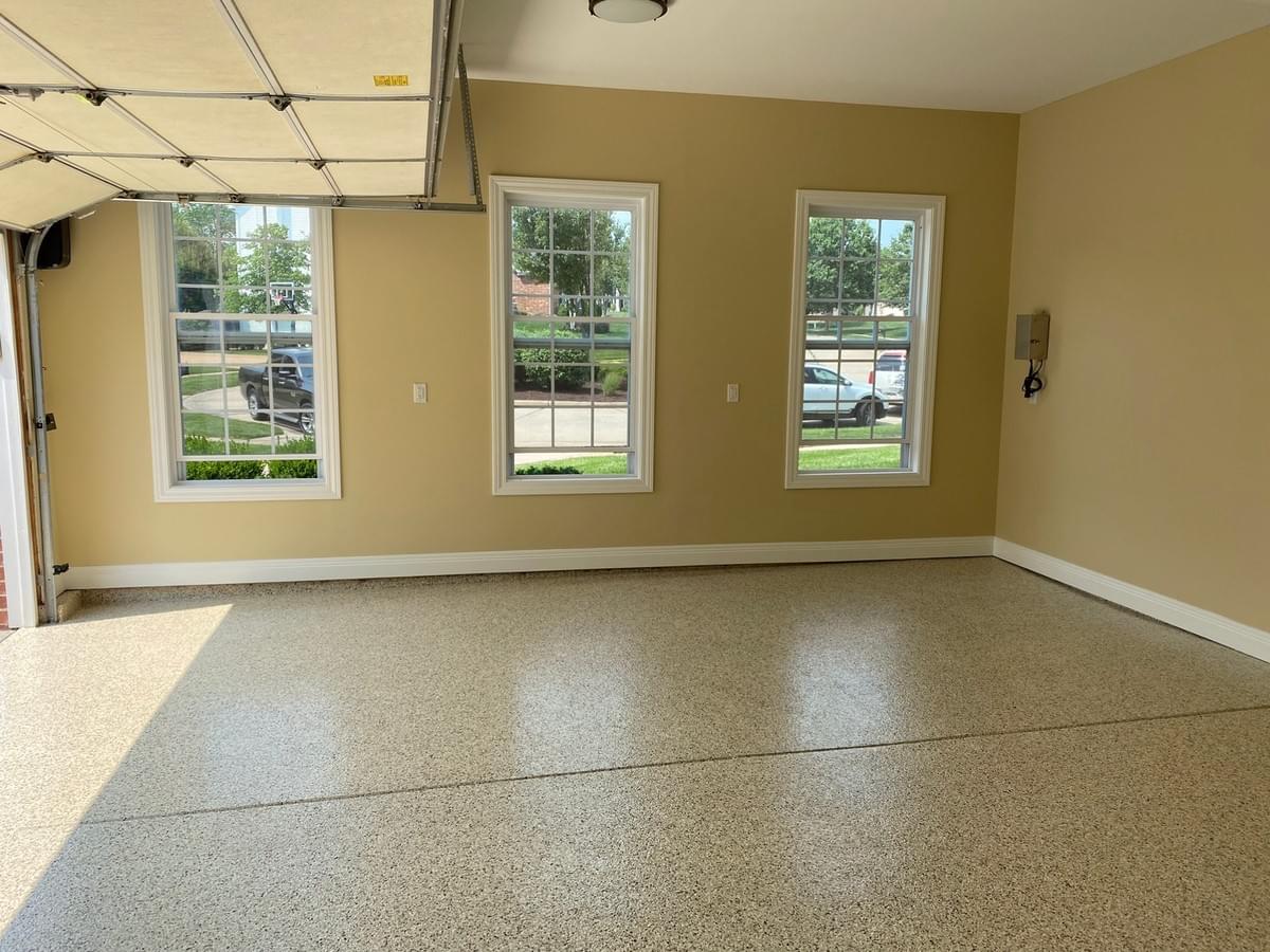 St. Louis Epoxy Flooring for Garage, Front Porch, and Back Patio