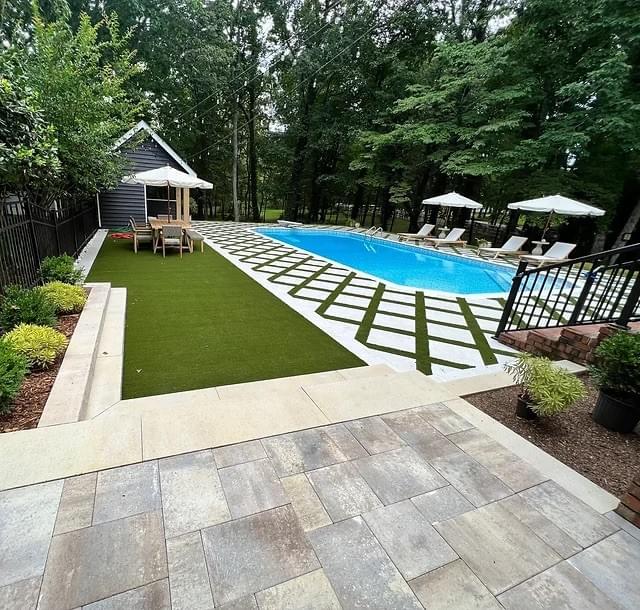 Artificial Lawn Grass -  Kerbler and son's concrete contractors