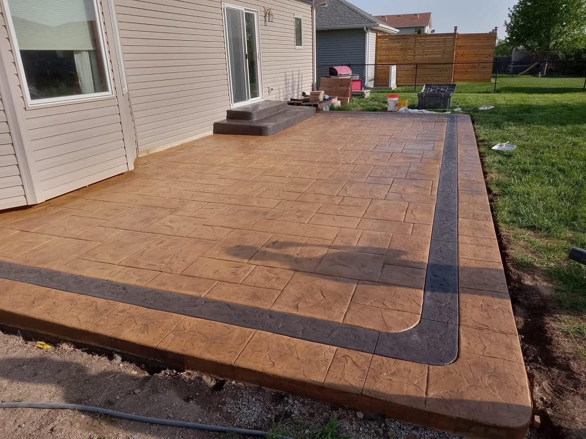 Stamped Concrete Patio for your home in St. Louis, MO