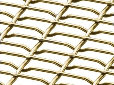 Crimped Brass Wire Mesh