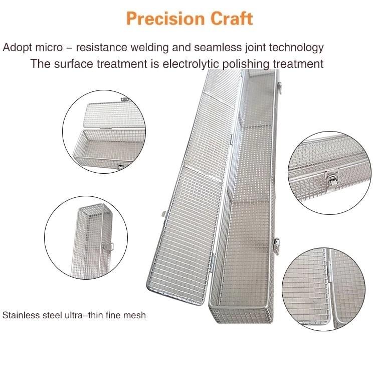 Stainless Steel Sterilization Basket