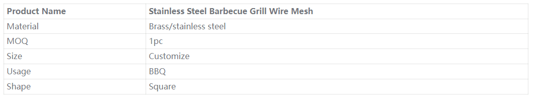 Brass Barbecue Grill