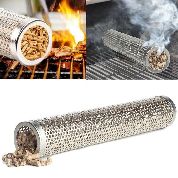 Round Type Smoker Tube