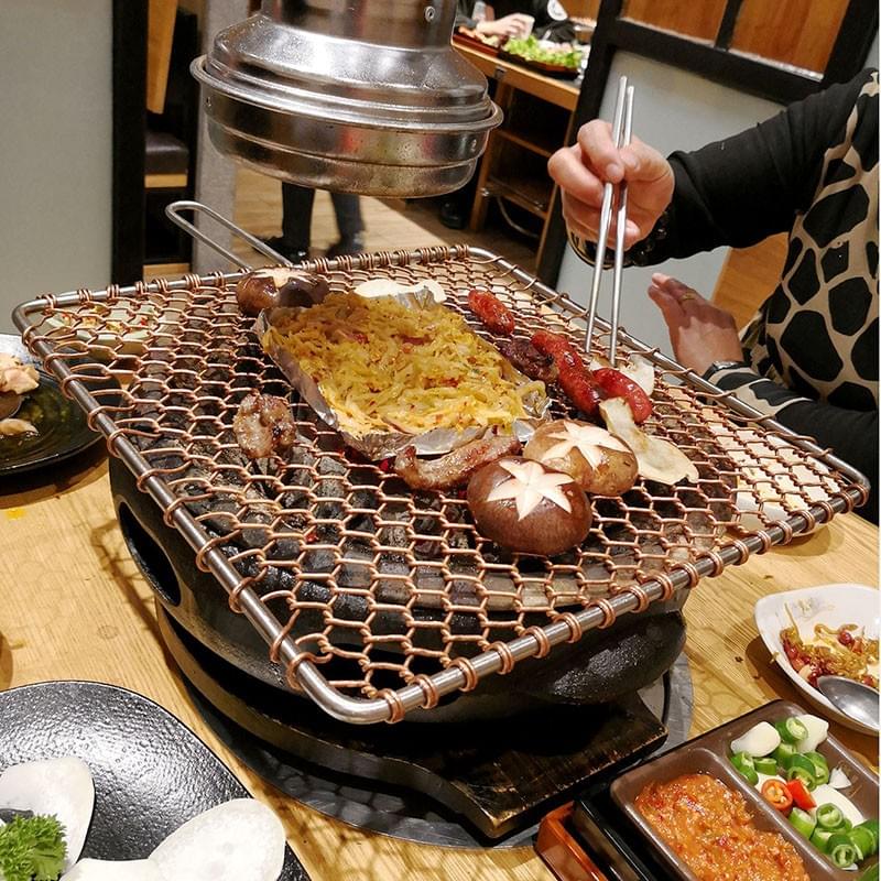 Brass Barbecue Grill