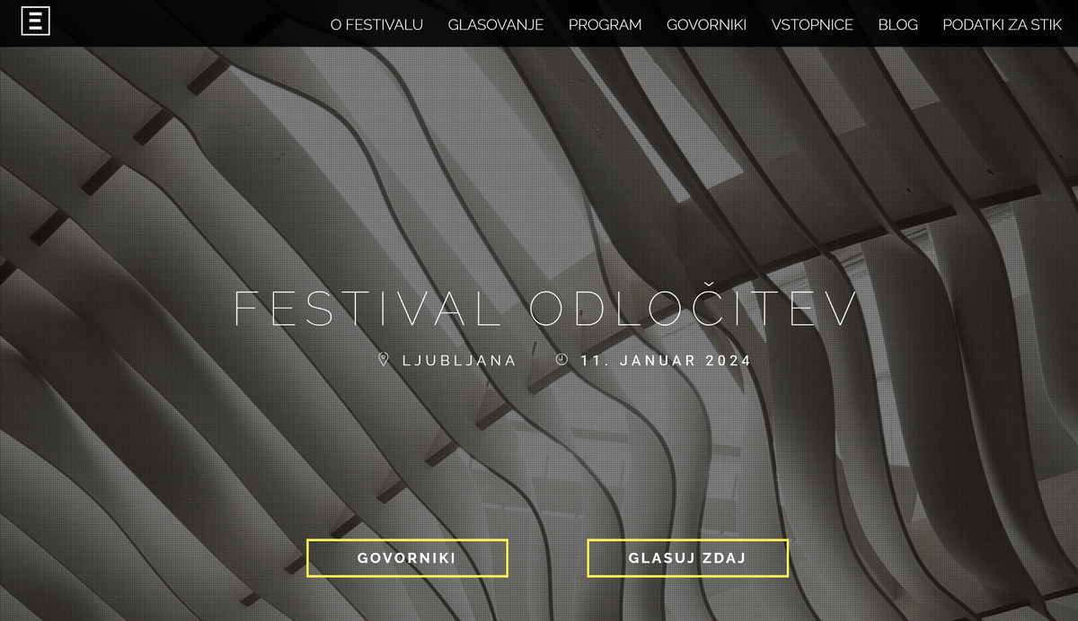 Festival odločitev