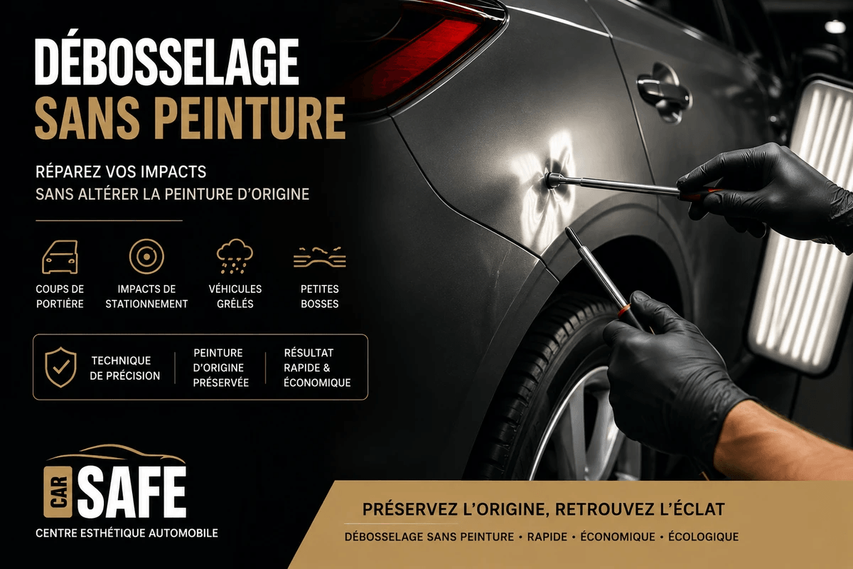 Débosselage sans peinture