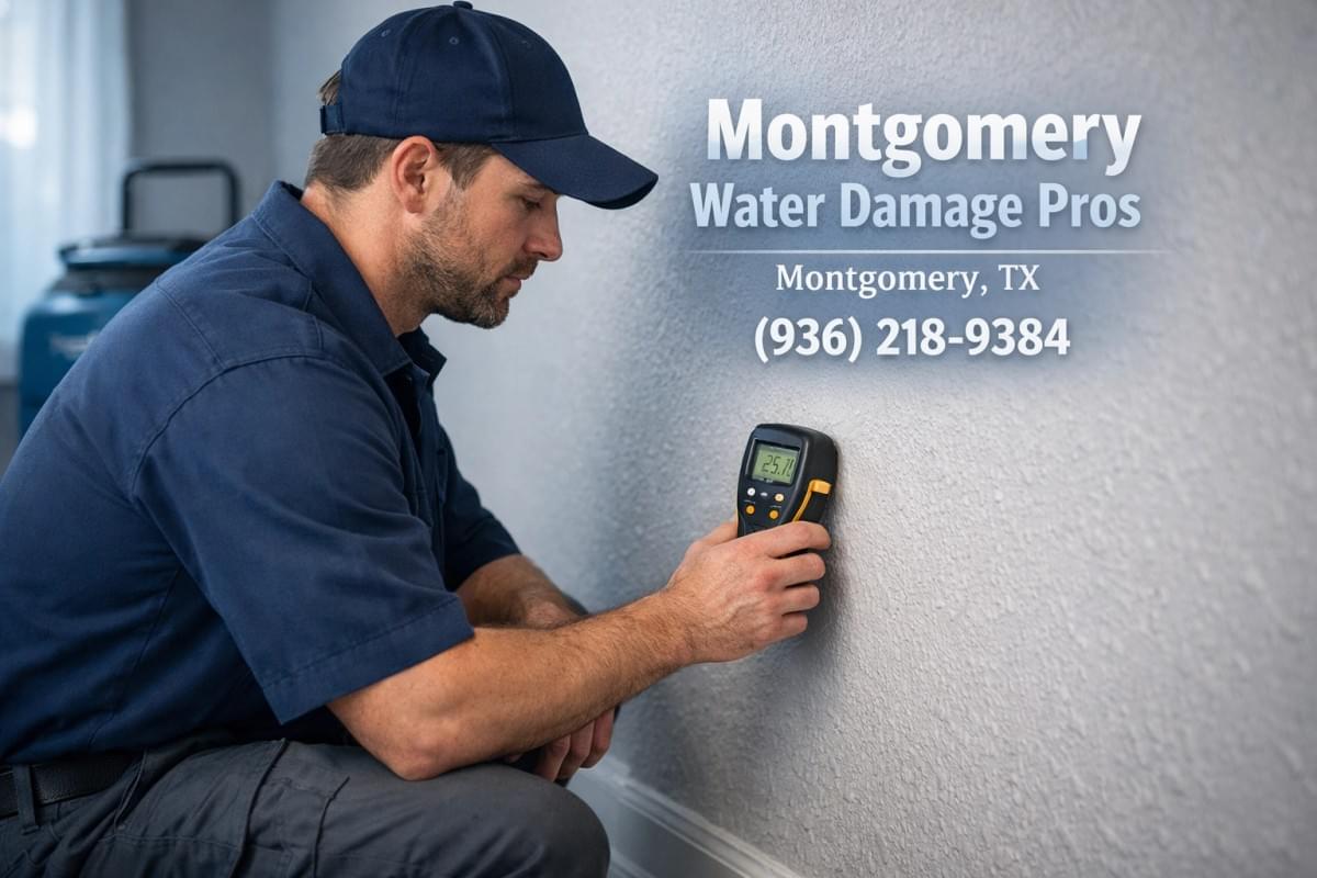 Montgomery tx water damage pros