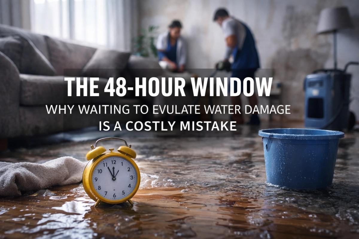 where to get water damage evaluation done montgomery tx