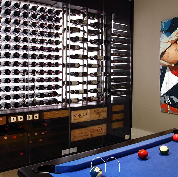 Creating a Stunning Glass Wine Wall in Your Home! gla...