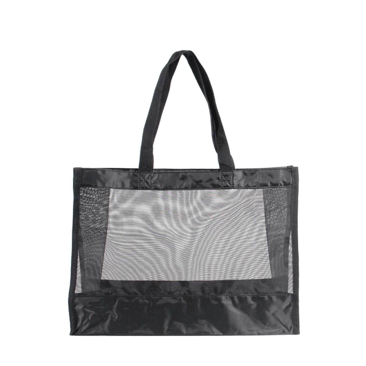 網紗拼接手提袋