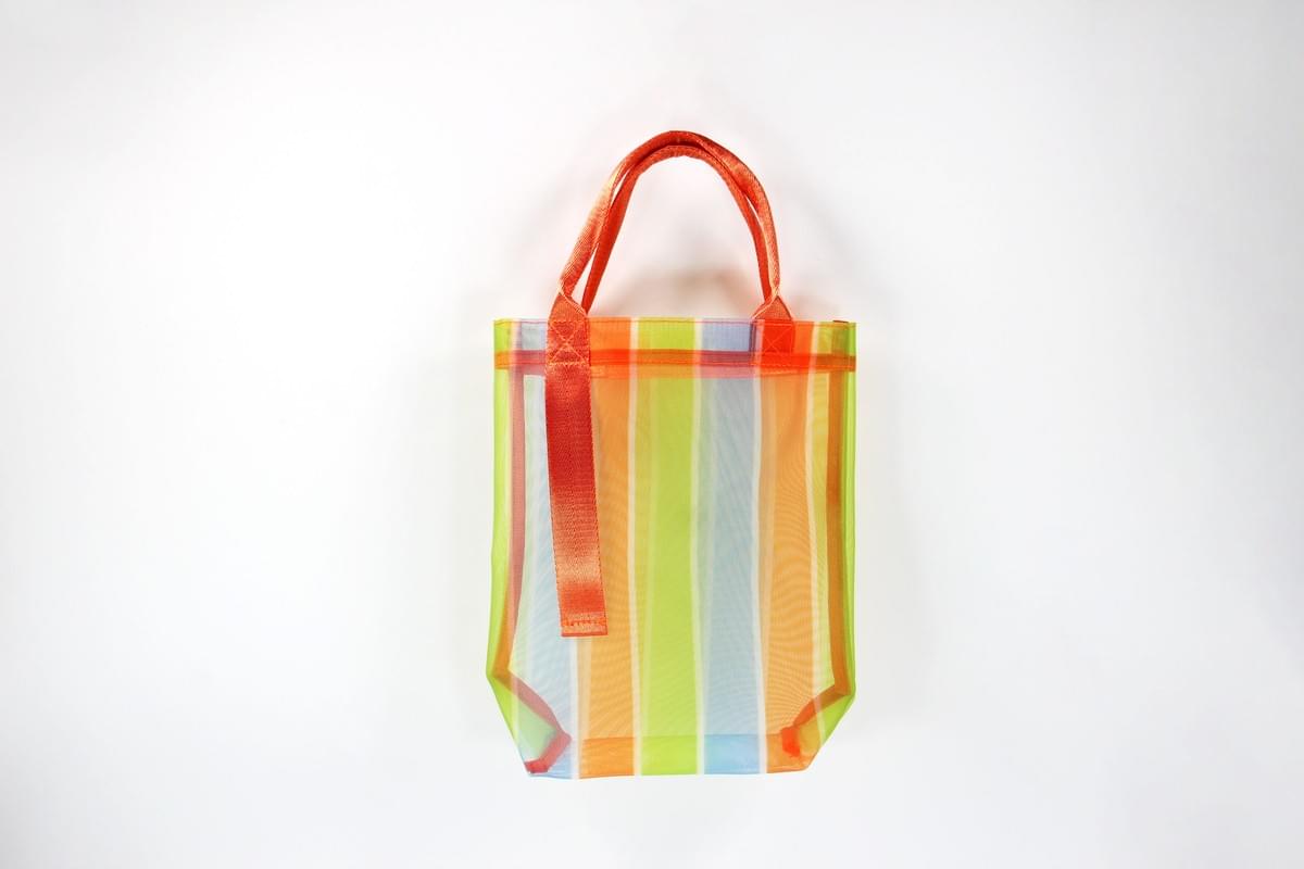 客製網紗提袋 | A4文件手提袋 飄帶款