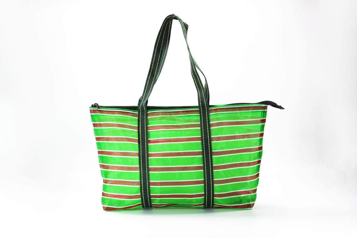  茄芷|拉鍊手提袋(大)