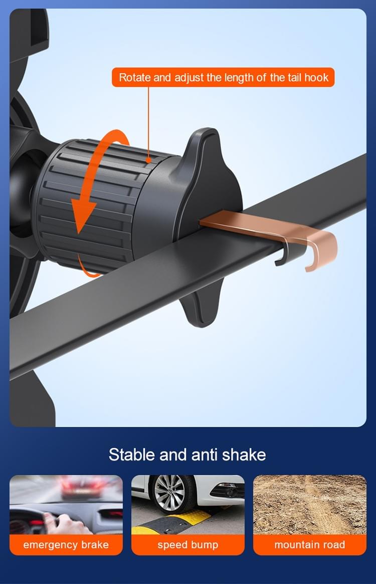 Ultimate 3-in-1 Car Vent Cup Holder