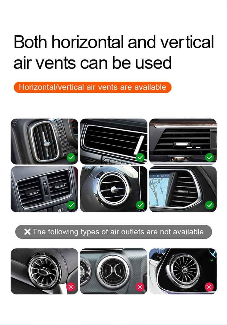 Ultimate 3-in-1 Car Vent Cup Holder