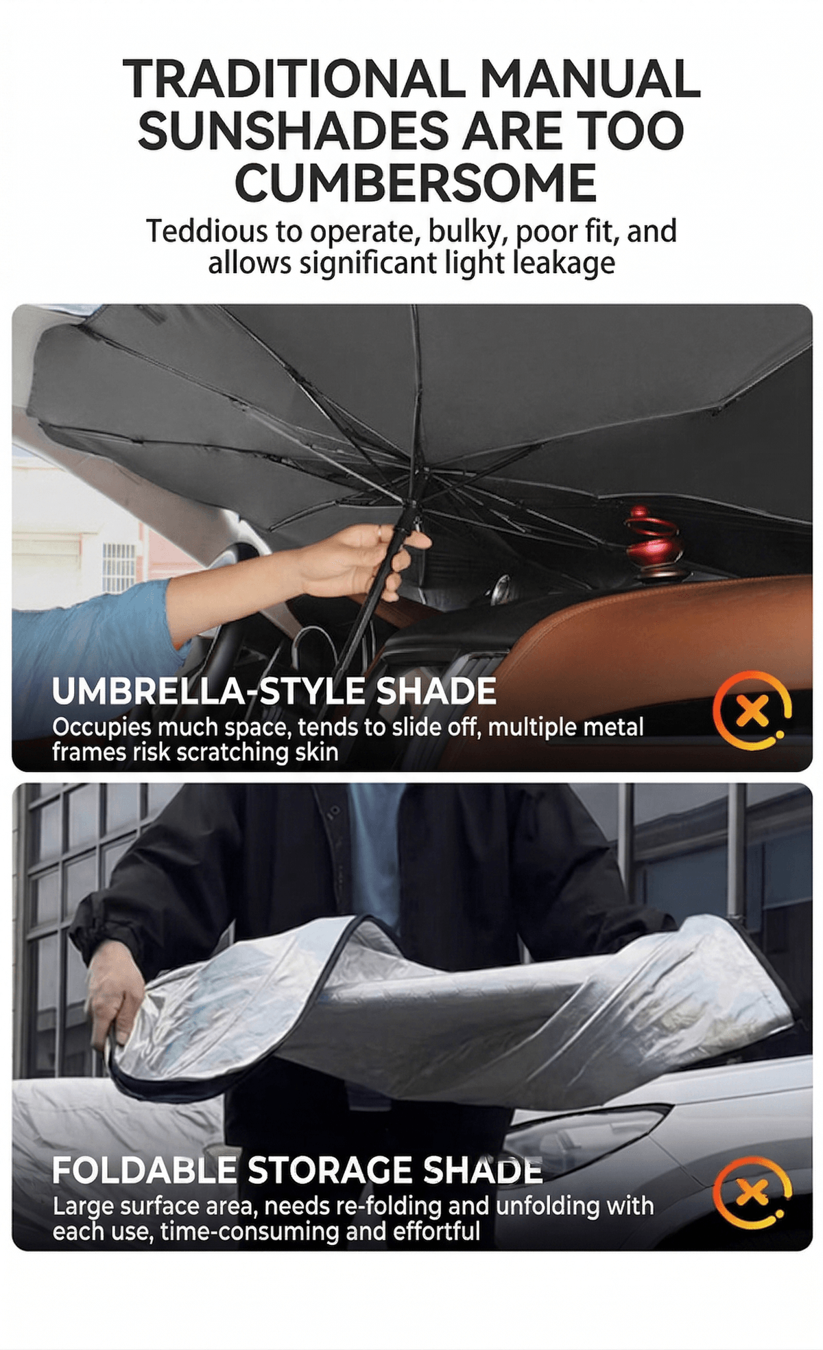 Upgraded Electric Sunshade