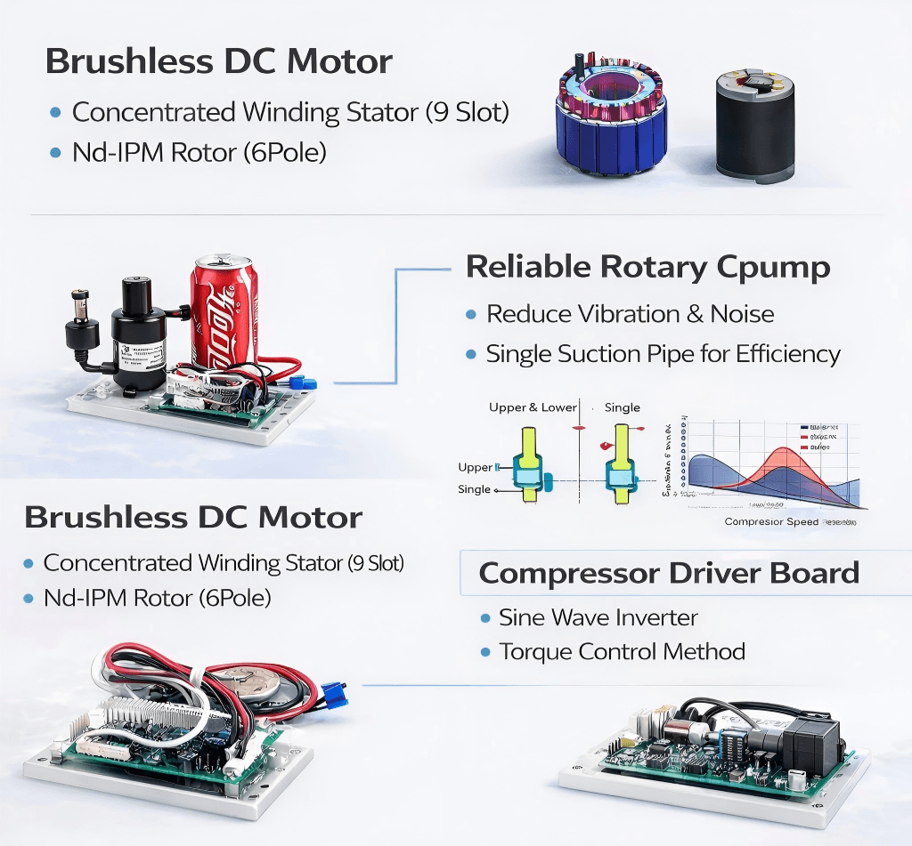 Miniature Refrigerated Compressor | Compact DC Cooling Solutions – RIGID