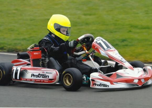 Lightning Luke Richardson Go Karting Team Aspire Sponsorship Aylesbury Tring 2