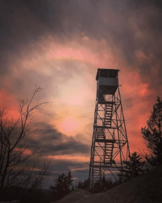 Fire Tower Photo for the ADK Fire Tower Challenge