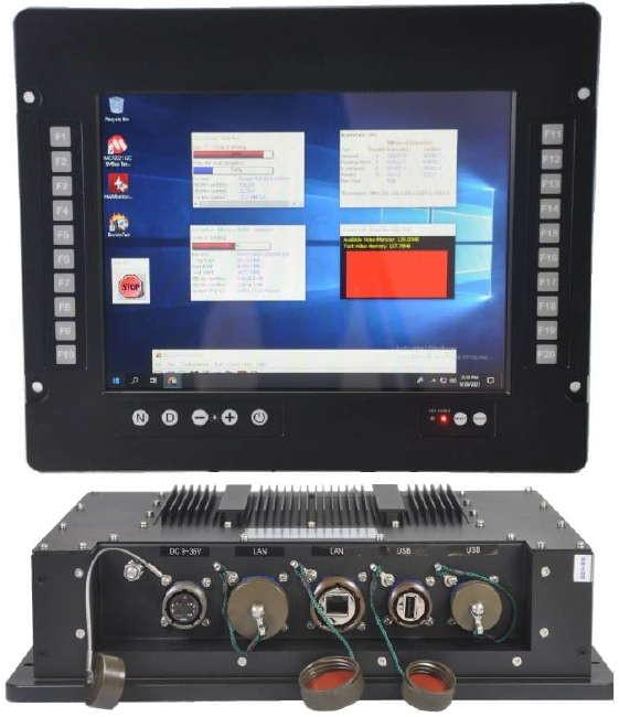 LCD : 8" to 65"  Touch or Vandal Glass  250 to 1000 cd/m2 11th Gen to 4th Gen : i7, i5, i3  11G J6412, 7G 3965, 6G N3350   4x USB, 2x LAN, DP, HDMI 2~4x COM, 4~32GB RAM, M.2 2280 Ultra Fast SSD Mil. or Standard Connectors AC90~264V or DC9~36V