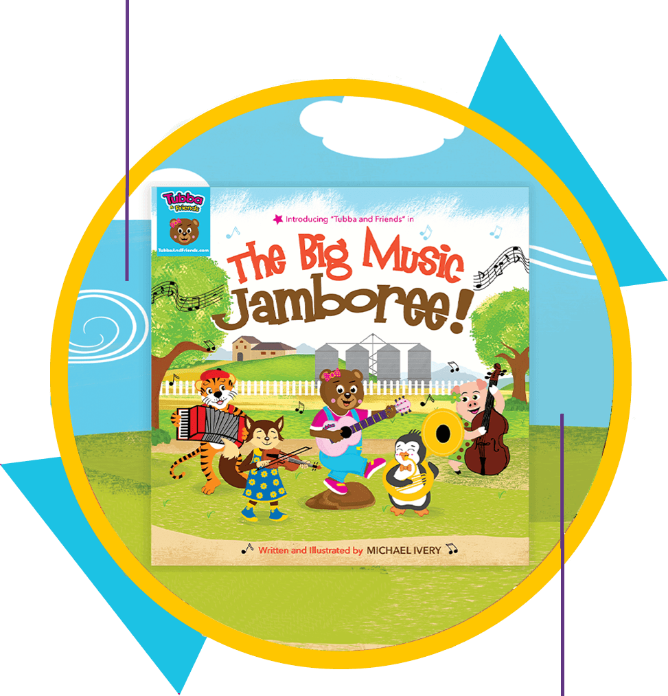 The Big Music Jamboree! Childrens Book cover