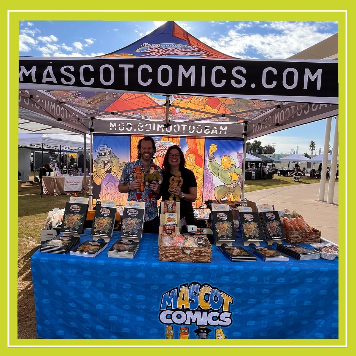 Vendor booth preview at Scottsdale Book Festival 2026