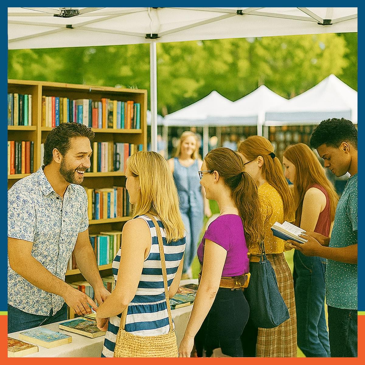 Marketplace partners at Scottsdale Book Festival including bookstores and publishers