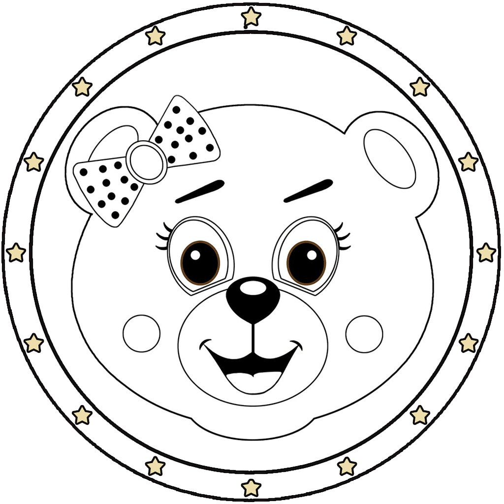 Tubba and Friends Smiling Tubba Bear Logo