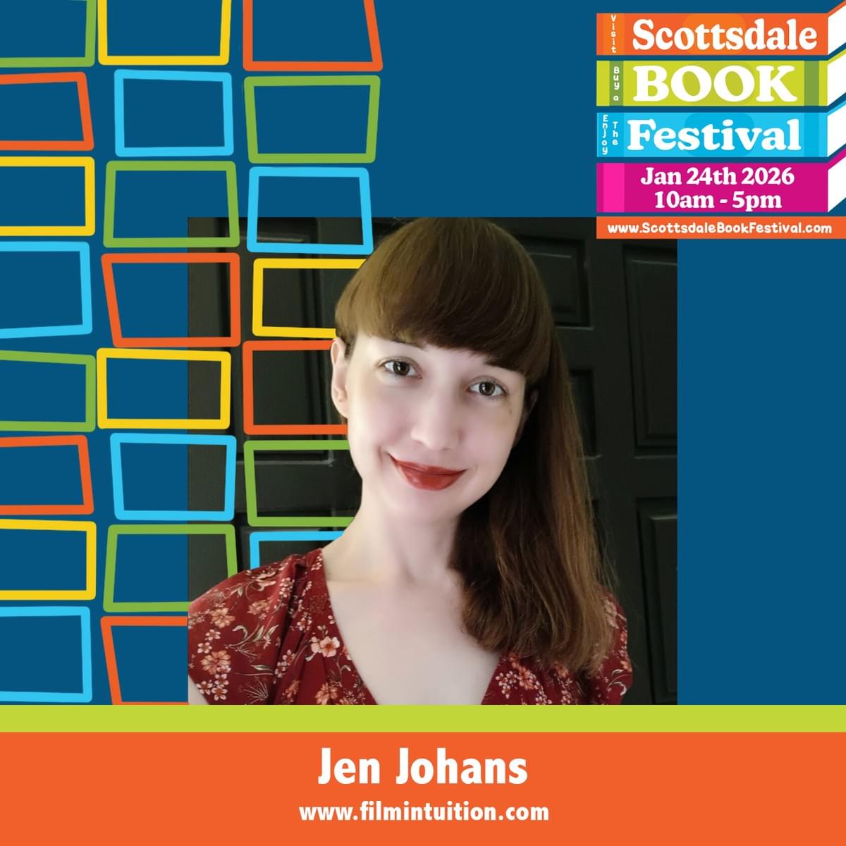Panel Host Jen Johans interviewer at Scottsdale Book Festival 