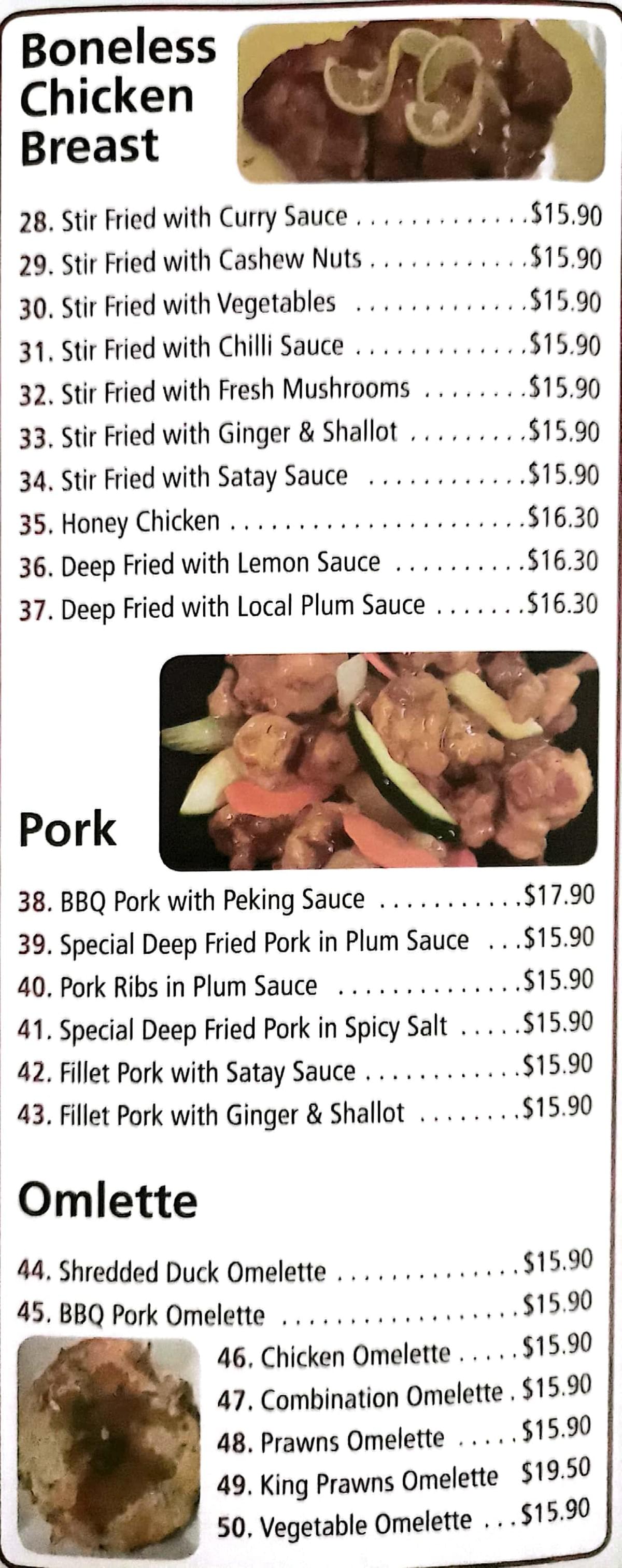 Roses licensed chinese restaurant on Strikingly