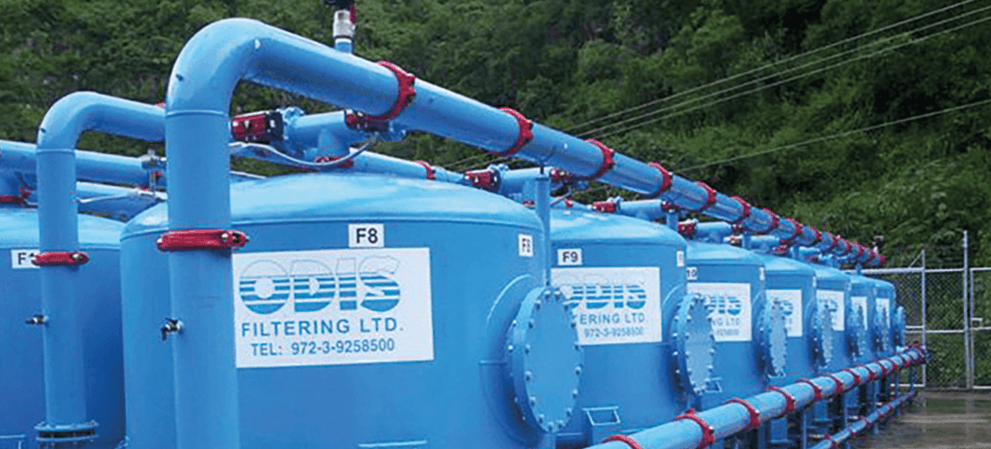 Les unités de filtration sous pression ODIS sont conçues pour traiter les eaux de surface à travers un système modulaire et rapidement déployable. (photo d'illustration)