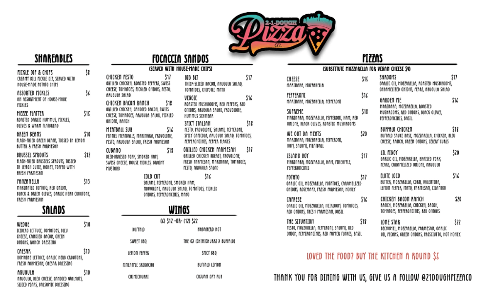 Taproom Menus Black Laboratory Brewing