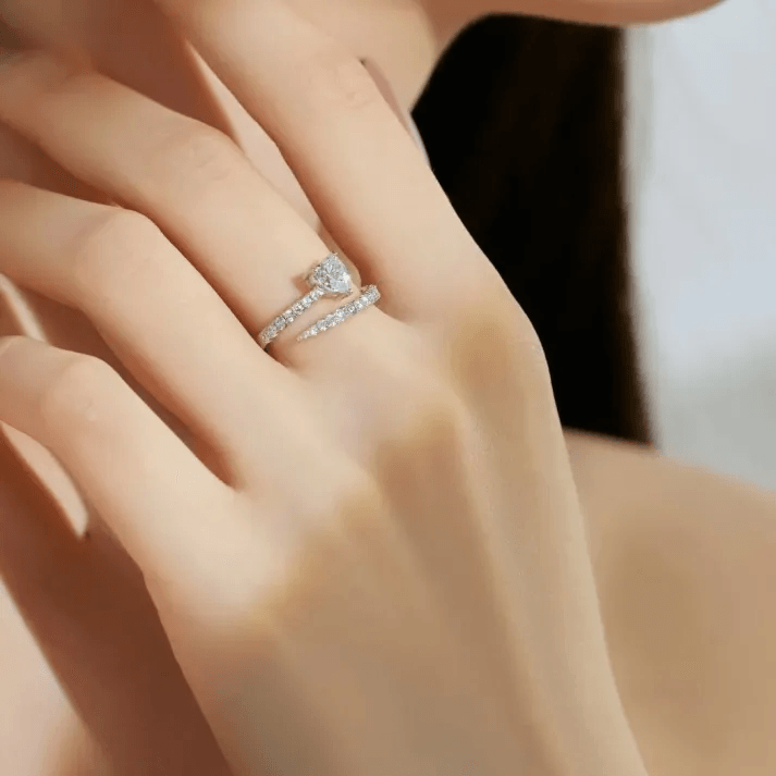 Promise rings for couples expressing love and commitment