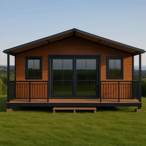 interior moderno casa prefabricada por debajo de 100k