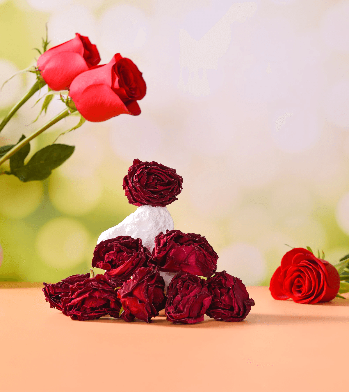 beautiful freeze dried petals for weddings enhance decor