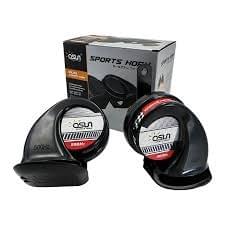 High-performance sports horn collection including 12v snail horn