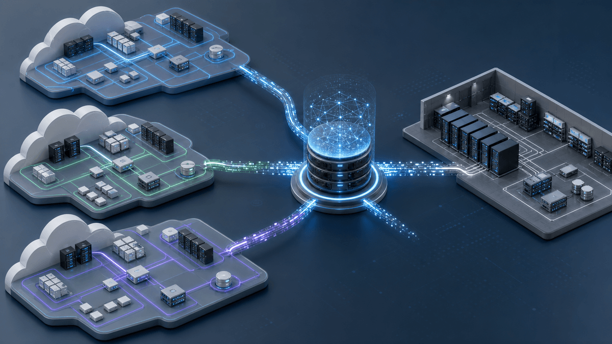 Multi-cloud discovery unifying network assets across several cloud environments