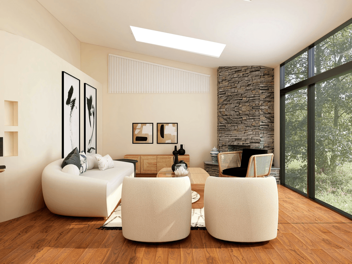 Engineered Wood Flooring enhances modern interiors with style